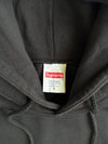 Vintage Supreme Big Logo Black Pullover Hoodie Made in USA (S)