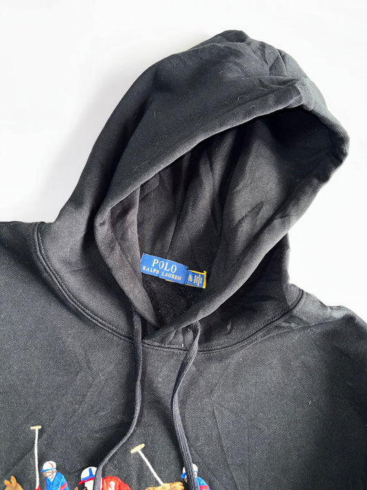 Polo Ralph Lauren Premium Embroidered Logo Hooded Jacket with QR code (XL)