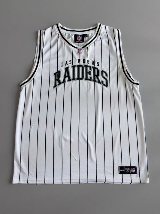 NFL Primark | Las Vegas Raiders Pinstripe Jersey (2XL)