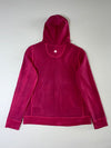 Champion Magenta Pink Full-Zip Hoodie – Printed Hood Lining & Reflective Logo | (S)