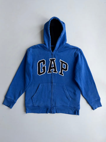 Gap | Blue Zip Up Hoodie Kids | (XS)