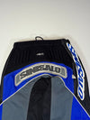 Vintage Sinisalo Motocross Racing Pants Blue Black (W:24) (L:38)