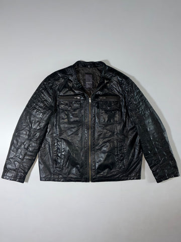 Angelo Litrico Premium Original Leather Jacket (2Xl)