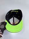 Chicago Bulls New Era 9Fifty Black/Neon Green Snapback (Adjustable)