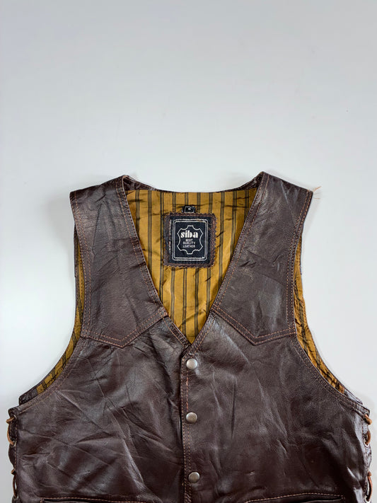 Siba Premium Original Leather Vest (XS)