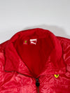 Puma x Scuderia Ferrari | Red Quilted Padded Racing Jacket women’s | (S/M)