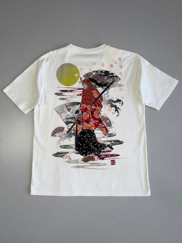 ZNippon Blue Original Japanese Fully Embroidered Tshirt (L)