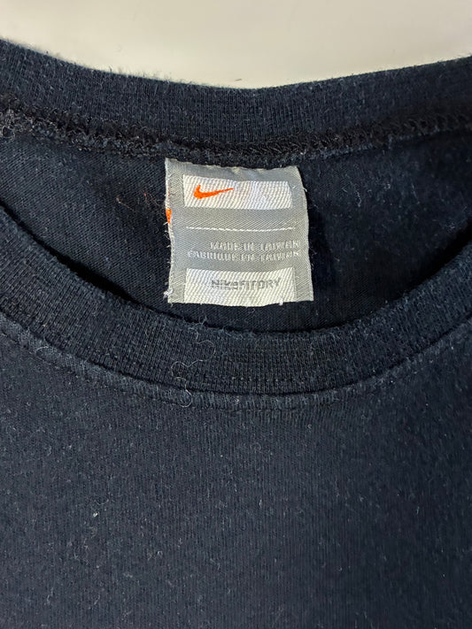 Nike “Just Do It” Swoosh Black T-Shirt (M)