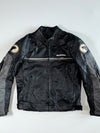 Bering Black & Grey Leather Racer – Knox CE Protection (Completely  Padded) (L)