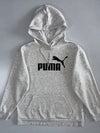 Puma Essentials Big Logo Pullover Hoodie Grey Marl (L)