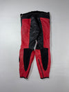Büse Red & Black Armored Leather Motorcycle Racing Pants (W:37) (L:40)