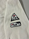 Vintage Fila White Fleece Zip-Up Jacket (M/L)