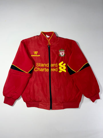 Liverpool FC Warrior Standard Chartered Football Track Jacket  (L/XL)