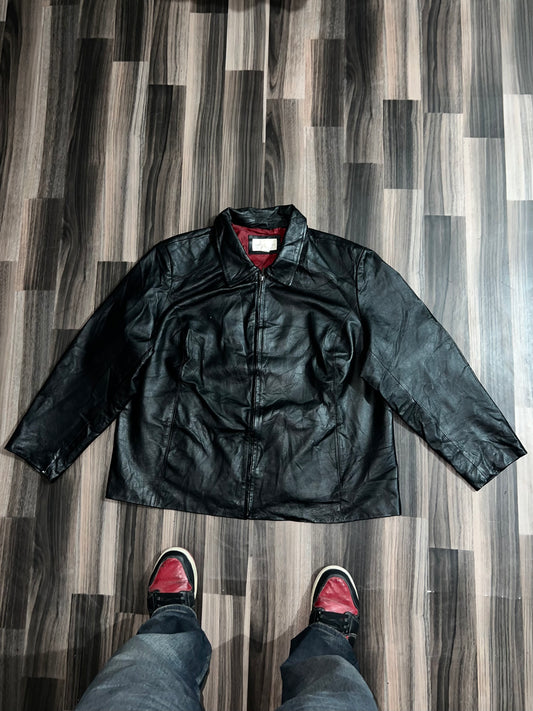 ZPremium Original Leather Jacket (XL/2XL)