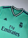 Adidas Real Madrid 2018/19 Third Kit Jersey “Fly Emirates”  Mint Green, (XS)