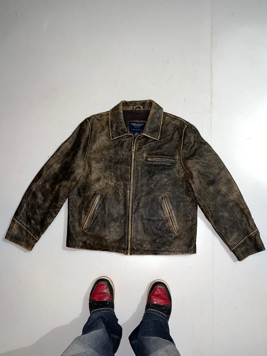 ZAmerican Eagle Original Leather Jacket (RARE) (L/XL)