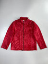 Chicos Premium Original Sued Leather Jacket (Double Zipper) (M)