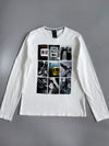 Springfield UP | NYC Street Photography Collage Long Sleeve Tee (S/M)