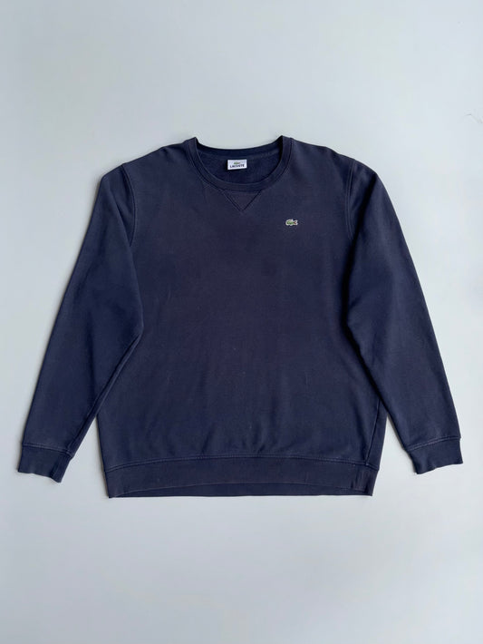 Lacoste | Navy Crewneck Sweatshirt | (2XL)