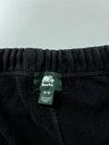 Roots Black Beaver Logo Sweatpants (W:34) (L:44)