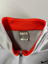 Nike | Fit Dry Quarter Zip Grey Orange (M)