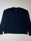Nike Dri-FIT Navy Long Sleeve Top – “Just Do It” Hem (L)