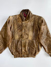 Vera Pelle Premium Original (Detectable Arms) Sued Leather Jacket (L)