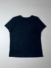 Nike Swoosh Logo T-Shirt – Black, (M)