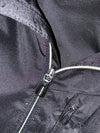 Kappa Hooded Windbreaker Jacket Black (L)