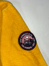 Levi’s Batwing Logo Fleece Zip Hoodie – Mustard Yellow (S)