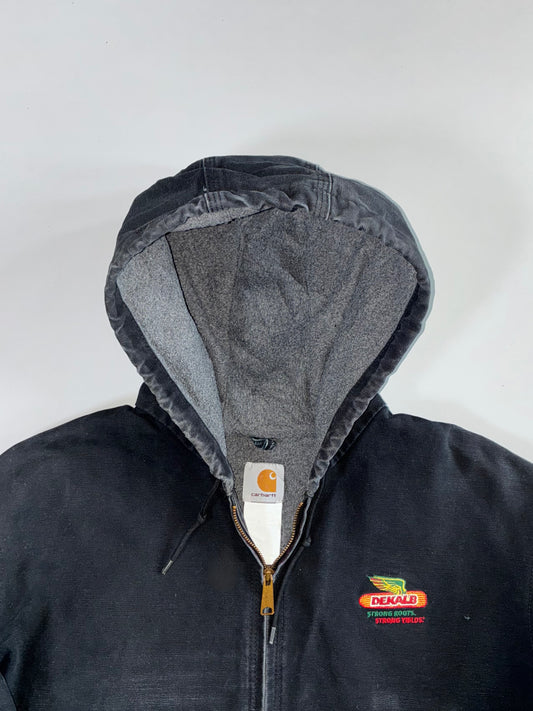 Carhartt DeKalb “Strong Roots” | Active Hooded Canvas Jacket (XL)