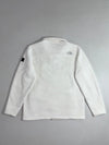 The North Face Sherpa Collar Fleece Zip Jacket – White (L)