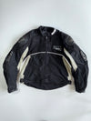 FLM Greyhound | Textile Moto Jacket with Carbon Armor (Paded)(XL)