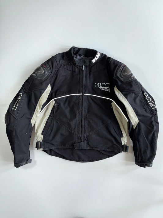 FLM Greyhound | Textile Moto Jacket with Carbon Armor (Paded)(XL)