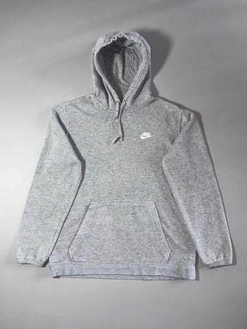 Nike Club Fleece Grey Pullover Hoodie (M)
