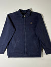 Beverly Hills Polo Club Flannel-Lined Harrington Jacket – Navy (L)