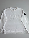 Adidas Athletics Embossed Logo Crewneck Sweatshirt – White  (XL)