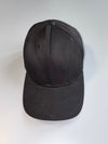 Vintage Plain Black Flexfit Stretch Cap (L/XL)