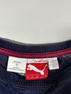 Puma Big Cat Logo Crewneck Sweatshirt  Navy Blue, (M)