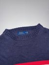 Polo Ralph Lauren Puerto Rico Flag Navy Knit Sweater (XL)