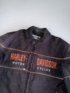 Harley-Davidson Racing “Screamin’ Eagle” 2-in-1 Moto Jacket Removable Liner embroidered Textile RidingJacket (M/L)