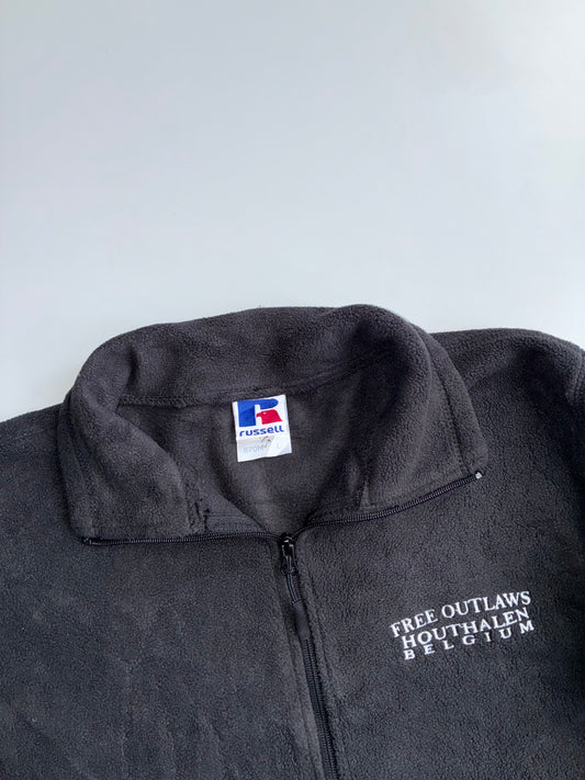 Russell | Free Outlaws Fleece Jacket Grey | (L/XL)