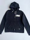Common | Black 3 Chicks Graphic Zip Hoodie | (M)