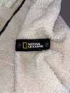 National Geographic | Sherpa Zip Hoodie White | (S)