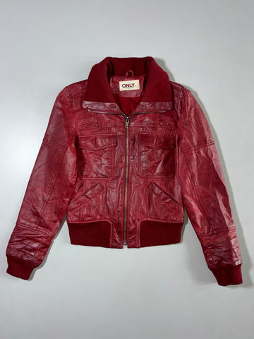 Only Premium Original Leather Jacket Women’s (S)