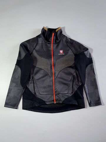 Black Yak Extreme Peak Fleece-Lined Jacket – Black Scale Print (M)