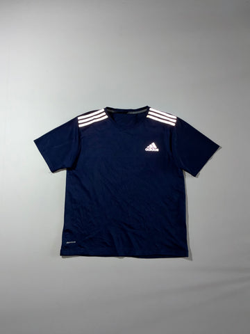 Adidas Climacool 3-Stripe Training T-Shirt (L)