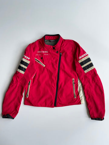 Dainese Legendary Protection Textile Riding Jacket - Red (S)