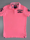 Superdry State University Polo (Pink) (L)