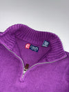 Chaps Quarter-Zip Knit Sweater (M)